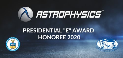 Astrophysics Awarded Prestigious Presidential “E” Award